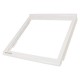 SUPPORT CLAYETTE, ÉTAGÈRE INFÉRIEUR D'ORIGINE 431X405 MM FRIGO, RÉFRIGÉRATEUR, CONGÉLATEUR - 481245058716 481050210902