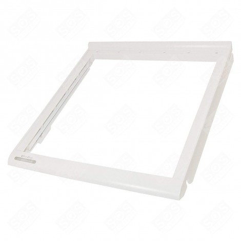SUPPORT CLAYETTE, ÉTAGÈRE INFÉRIEUR D'ORIGINE 431X405 MM FRIGO, RÉFRIGÉRATEUR, CONGÉLATEUR - 481245058716 481050210902