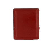 Plaque cache trous rouge