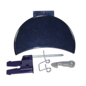 Poignee complete porte blue abs moon