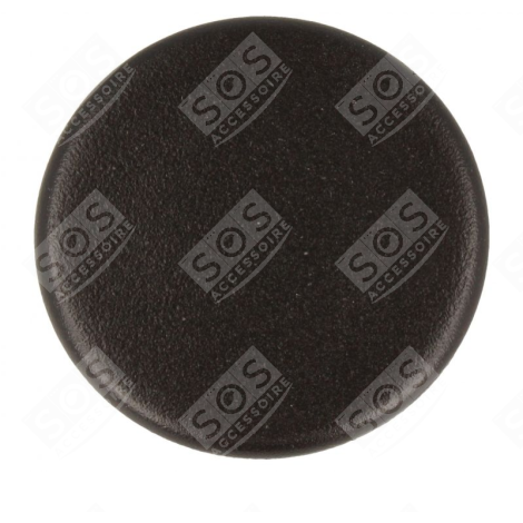 CHAPEAU BRULEUR AUX, NOIR MAT FOUR, CUISINIÈRE - C00325658