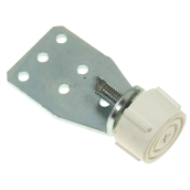 Pied reglable blanc m8 (kit) gw