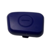 Pédale interrupteur bleue