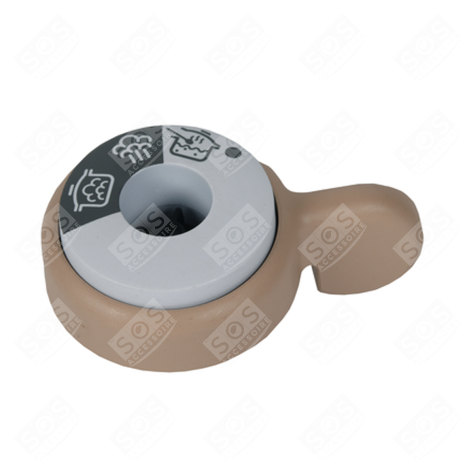 SOUPAPE BEIGE ET BLANCHE