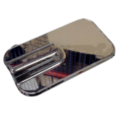 Cache de sortie de café chromé