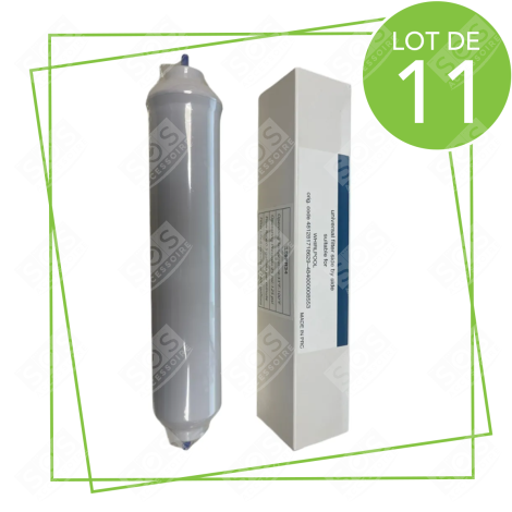 LOT DE 11 FILTRES À EAU SIDE BY SIDE FRIGO, RÉFRIGÉRATEUR, CONGÉLATEUR - 484000000680, DA29-10105J