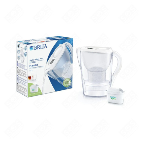 CARAFE FILTRANTE BLANCHE MARELLA ME4W MXPRO BOUILLOIRE, CARAFE - 1051118