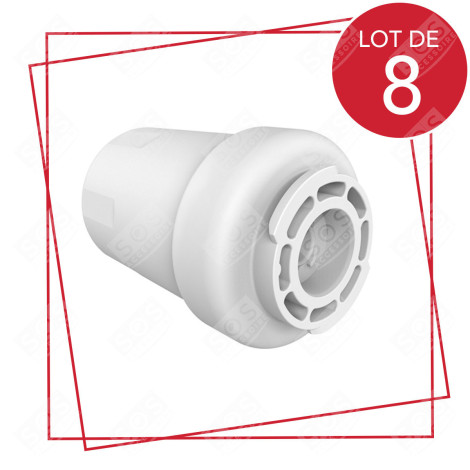 LOT DE 8 FILTRES À EAU FRIGO, RÉFRIGÉRATEUR, CONGÉLATEUR - WR02X11020