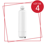 Lot de 4 filtres à eau WFC100MF Lot de 4 filtres à eau WFC100MF