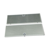 Lot de 2 filtres métal anti-graisse 424X160 Lot de 2 filtres métal anti-graisse 424X160