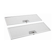 Lot de 2 Filtres métal anti-graisse 410x137mm