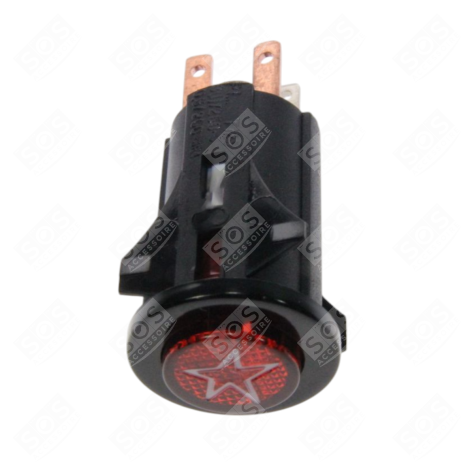 INTERRUPTEUR + LAMPE TEMOIN PLAQUE DE CUISSON - C00031883