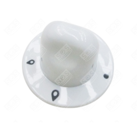 BOUTON FEUX GAZ BLANC TABLES 60-90 PLAQUE DE CUISSON - C00039864