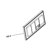 Porte congelateur p 300 wp b l *(wp)