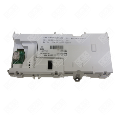 PLATINE CONTROLE PROGRAMMÉE ASM SKYW LAVE-VAISSELLE - 481010425408
