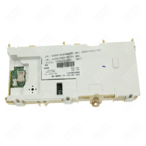 PLATINE CONTROLE PROGRAMMÉE ASM SKYW LAVE-VAISSELLE - 481010425462