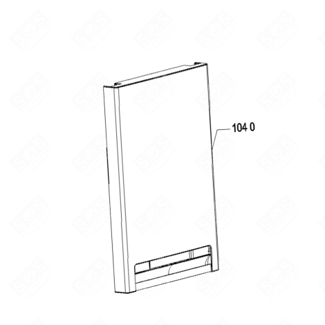 PORTE REFRIGERATEUR SIX/MG FRIGO, RÉFRIGÉRATEUR, CONGÉLATEUR - 481010578573
