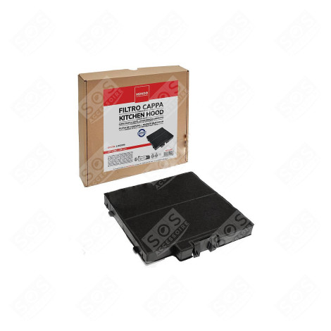 FILTRE A CHARBON 217X10X25MM HOTTE - 11022296, 17006795