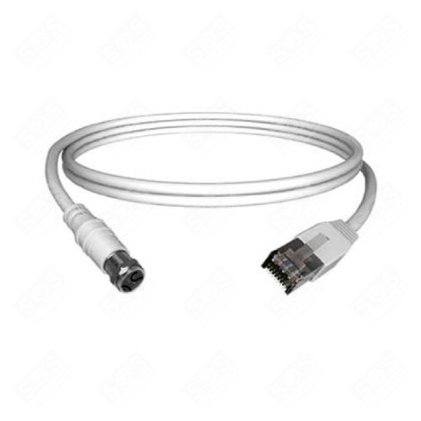 CORDON BRASSAGE FEMELLE - RJ45 (400MM) TÉLÉVISION - CORDBALRJF040
