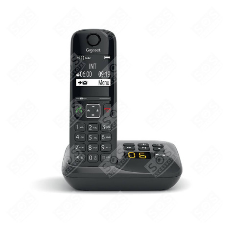 TÉLÉPHONE SF DECT AS690A NOIR TÉLÉPHONIE, SMARTPHONE - S30852-H2836-N101
