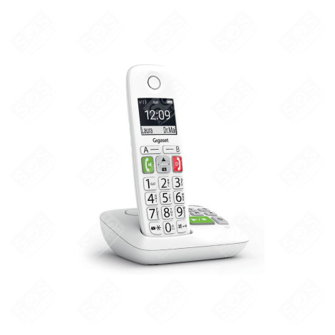 TÉLÉPHONE SD DECT E290A BLANC TÉLÉPHONIE, SMARTPHONE - E290A