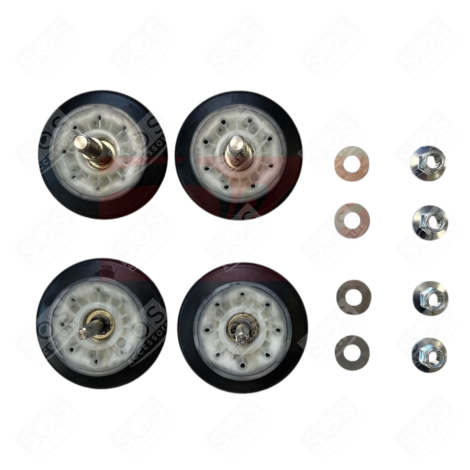 ROULETTES ASSEMBLÉES SÈCHE-LINGE - 3459361, 4581EL2002L