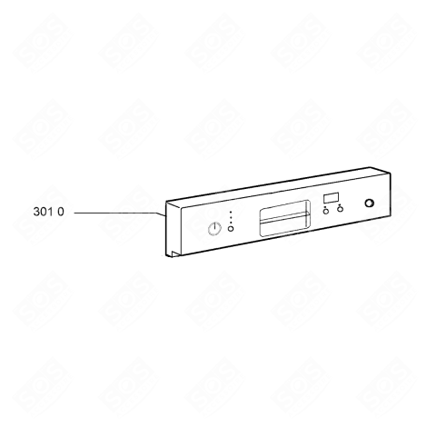 BANDEAU ,ADG 681 WH LAVE-VAISSELLE - 480140101573