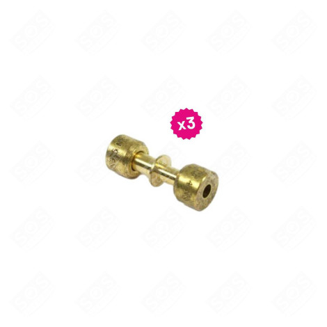 LOT DE TROIS RACCORDS DROITS FRIGO, RÉFRIGÉRATEUR, CONGÉLATEUR - L13000622-B3
