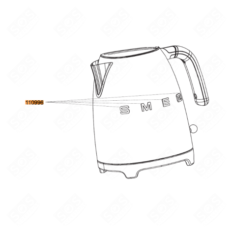 LOGO SMEG BOUILLOIRE, CARAFE - 925030216