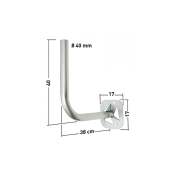 Bras de deport mural