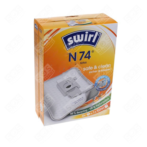 SACS N74 /4 ECOPOR 16.6 X 23.1 CM ASPIRATEUR - 6782914