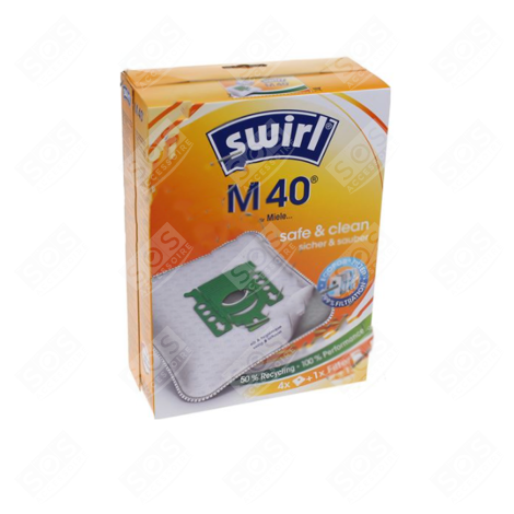 SACS M40 - 4PCS ECOPOR ASPIRATEUR - 6782908