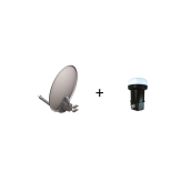 Paraboles acier 60cm