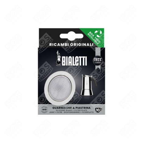 KIT JOINT + FILTRE 10 TASSES CAFETIÈRE, MACHINE À CAFÉ - F0800403