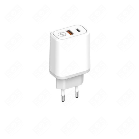 CHARGEUR USBC-C 1 &AMP; USB 30W D'ORIGINE INFORMATIQUE - ML314020