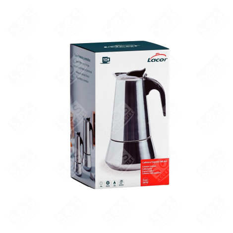 CAFETIERE ITALIENNE 10 TASSES CAFETIÈRE, MACHINE À CAFÉ - LA62031