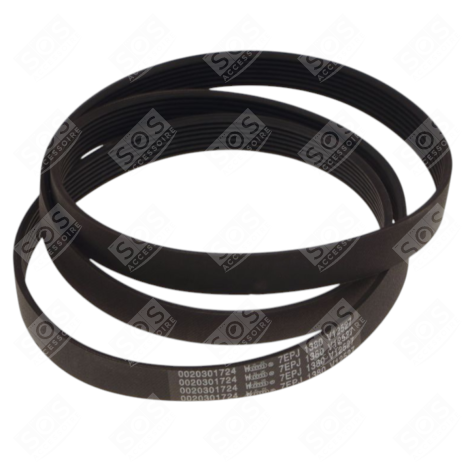 COURROIE DE POULIE LAVE-LINGE D'ORIGINE MACHINE À LAVER, LAVE-LINGE - 0020301724, 49118567