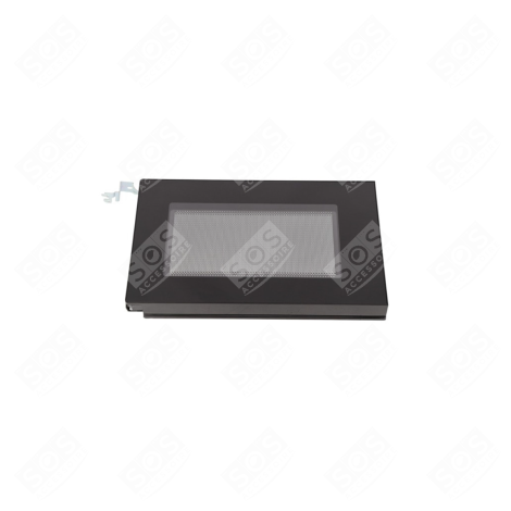 PORTE COMPLETE ASSEMBLEE NOIR D'ORIGINE FOUR MICRO-ONDES - 4055497301