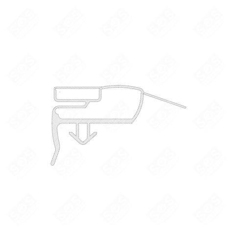 JOINT MAGNETIQUE SERVICE BLANC D'ORIGINE FRIGO, RÉFRIGÉRATEUR, CONGÉLATEUR - 2248016863