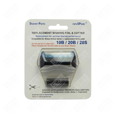 COUTEAU ET GRILLE RASOIR RASOIR, TONDEUSE - AA