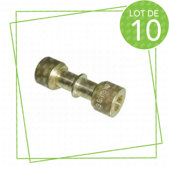 Lot de 10 raccords droits d'origine