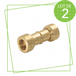 Lot de 2 raccords droits d'origine