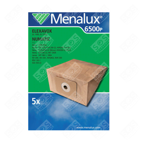 SACS ASPIRATEUR 6500P ASPIRATEUR - 900196650