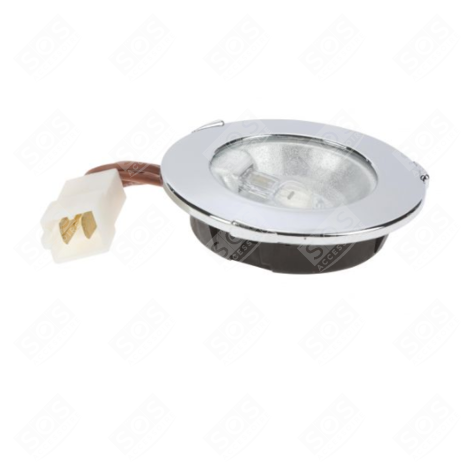 Spot + ampoule halogene 12v 20w 00417486 694610573 - hotte | Leroy Merlin