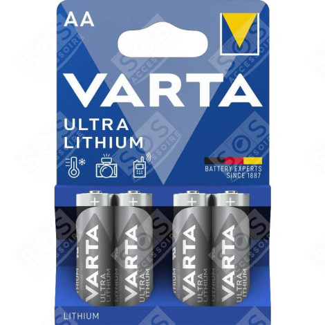 PILES ULTRA LITHIUM AA ACCESSOIRES ET ENTRETIEN - 6106301404