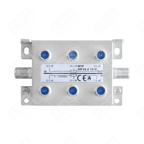 DERIVATEUR 6 SORTIES ETAGEES TÉLÉVISION - DM66A1318