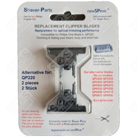 LAMES RASOIR ONEBLADE RASOIR, TONDEUSE - 4313042945922