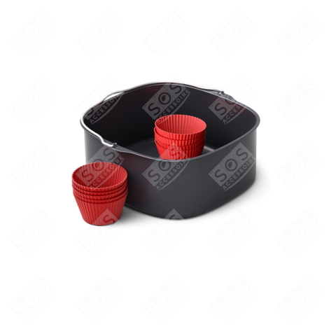 SET DE CUISSON XXL D'ORIGINE FRITEUSE, AIRFRYER - 8720389025372