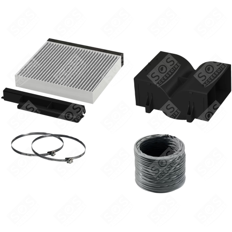 KIT, MODULE DE RECYCLAGE STANDARD CLEANAIR HOTTE - 17006589