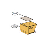 Couvercle bac à légumes (repère 121A) Couvercle bac à légumes (repère 121A)